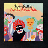 CD Pepper Rabbit 'Red Velvet Snow Ball' (2011) advance promo sleeve indie rock duo
