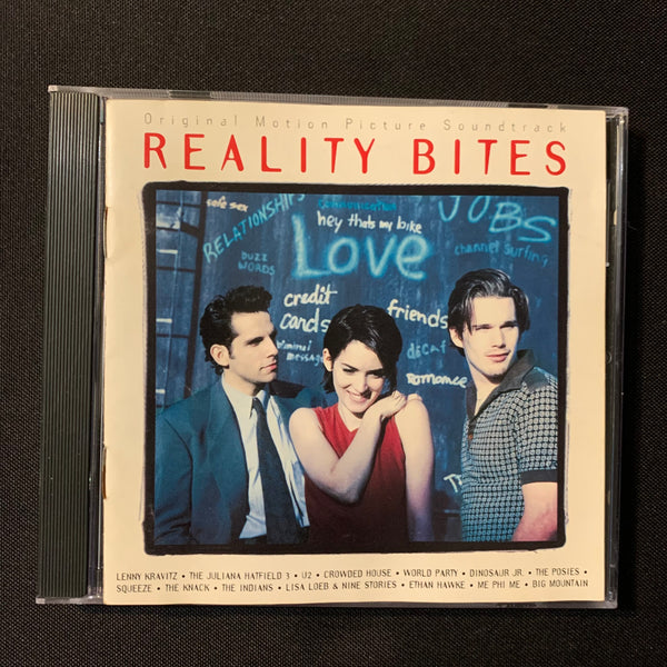 CD Reality Bites soundtrack (1993) Juliana Hatfield, Lenny Kravitz, Lisa Loeb, World Party