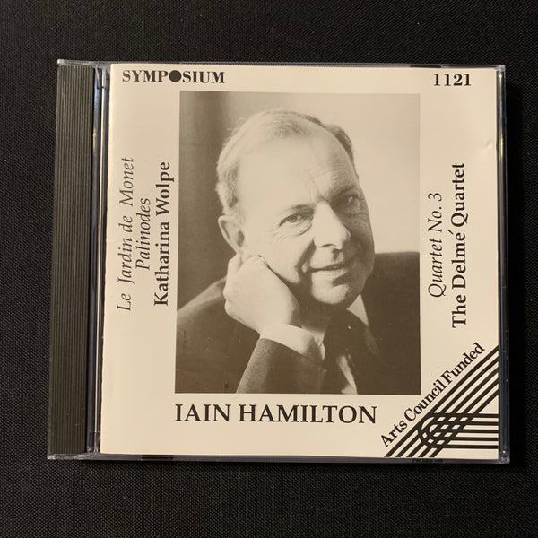 CD Iain Hamilton 'Le Jardin de Monet,' 'Quartet No. 3,' 'Palinodes' (1992) Delme String Quartet, Katharina Wolpe