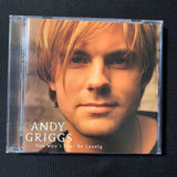 CD Andy Griggs 'You Won't Ever Be Lonely' (1998) She's More, I'll Go Crazy