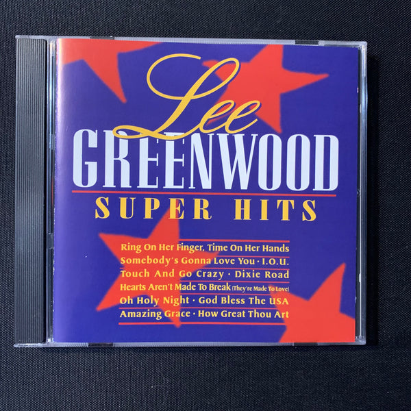 CD Lee Greenwood 'Super Hits' (1996) God Bless the USA