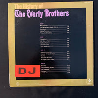 LP Everly Brothers 'History Of' (1973) VG+/VG gatefold 2-record set vinyl