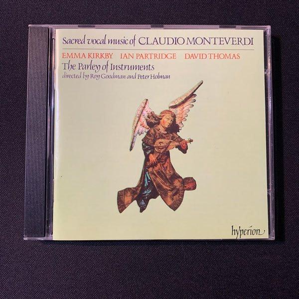 CD Claudio Monteverdi 'Sacred Vocal Music' (1984) The Parley of Instruments