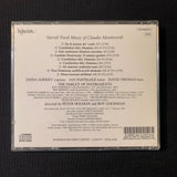 CD Claudio Monteverdi 'Sacred Vocal Music' (1984) The Parley of Instruments