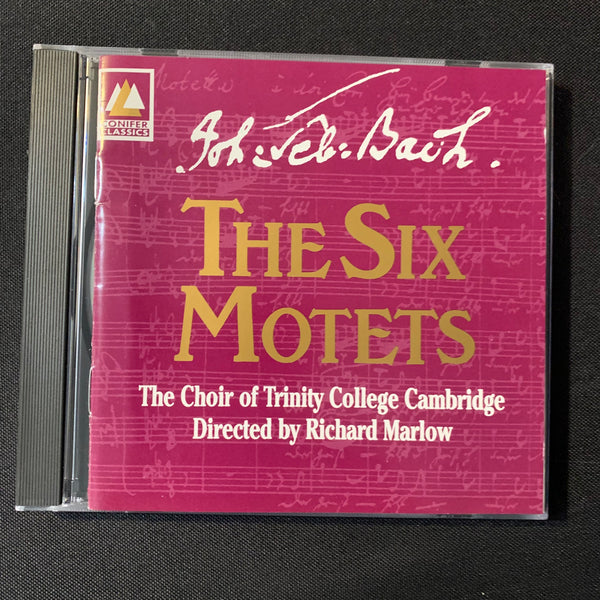 CD J.S. Bach: The Six Motets (1988) Choir of Trinity College, Richard Marlow