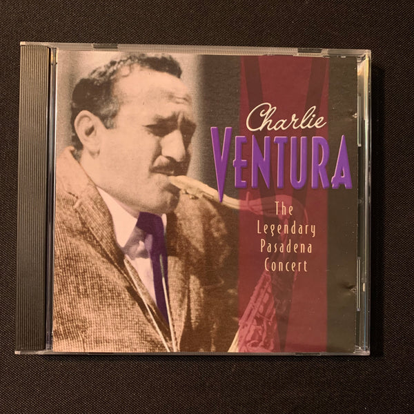 CD Charlie Ventura 'Legendary Pasadena Concert' (2002) jazz saxophone