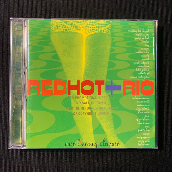 CD Red Hot + Rio (1996) Money Mark, Ryuichi Sakamoto, Astrud Gilberto, Stereolab