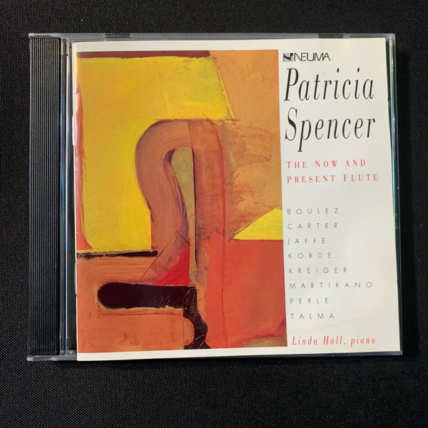 CD Patricia Spencer 'Now and Present Flute' (1994) Perle, Kreiger, Talma, Elliott Carter