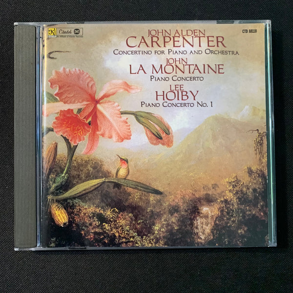 CD Carpenter: Concertino For Piano and Orchestra; La Montaine; Hoiby (1996) classical
