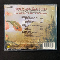 CD Carpenter: Concertino For Piano and Orchestra; La Montaine; Hoiby (1996) classical