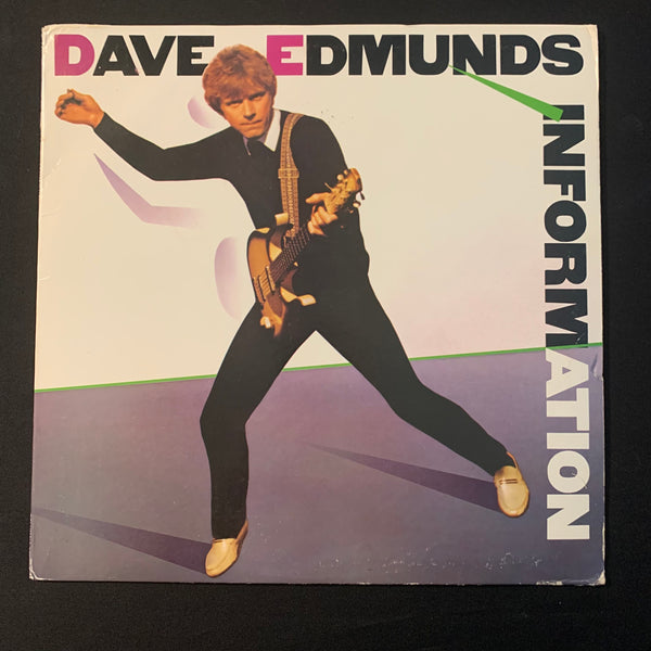 LP Dave Edmunds 'Information' (1983) VG+/VG vinyl record