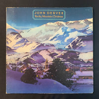 LP John Denver 'Rocky Mountain Christmas' (1975) VG/VG gatefold vinyl record