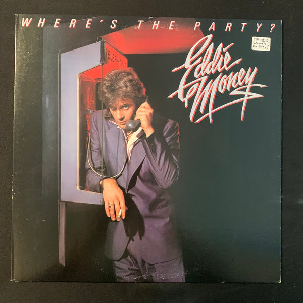 LP Eddie Money 'Where's the Party?' (1983) VG+/VG+ vinyl record