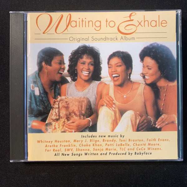 CD Waiting To Exhale soundtrack (1995) Whitney Houston, Aretha Franklin, Toni Braxton