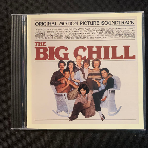 CD The Big Chill soundtrack (1983) Marvin Gaye, Temptations, Three Dog Night