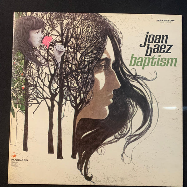 LP Joan Baez 'Baptism' (1968) VG+/VG folk gatefold vinyl record