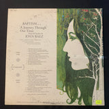 LP Joan Baez 'Baptism' (1968) VG+/VG folk gatefold vinyl record