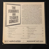 LP Ferrante and Teicher 'Concert' (1965) VG/VG+ easy listening piano themes vinyl