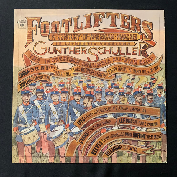 LP Footlifters: A Century of American Marches (1975) Gunther Schuller, Incredible Columbia All Star Band