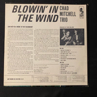 LP Chad Mitchell Trio 'Blowin' In the Wind' (1963) VG+/VG folk vinyl record
