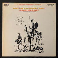 LP Strauss 'Don Quixote,' Waltzes From 'Der Rosenkavalier' (1971) Fritz Reiner, Chicago Symphony Orchestra