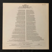 LP Strauss 'Don Quixote,' Waltzes From 'Der Rosenkavalier' (1971) Fritz Reiner, Chicago Symphony Orchestra