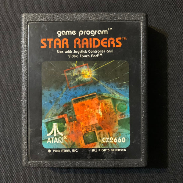 Jeu Atari 2600 Star Raiders complet en boîte PAL avec Video Jeu Atari 2600 Star Raiders complet en boîte PAL avec Video