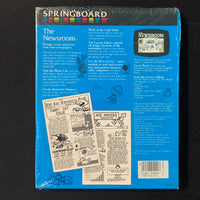 COMMODORE 64 The Newsroom (1985) new sealed desktop publishing software Springboard