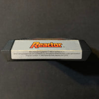 ATARI 2600 Reactor (1982) tested Parker Brothers video game cartridge