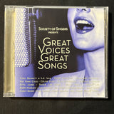 CD Great Voices Great Songs (2004) Frank Sinatra, Nina Simone, Etta James, Mel Torme