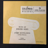 LP Andre Kostelanetz and His Orchestra 'Music of Jerome Kern' (1948) VG/VG vinyl record