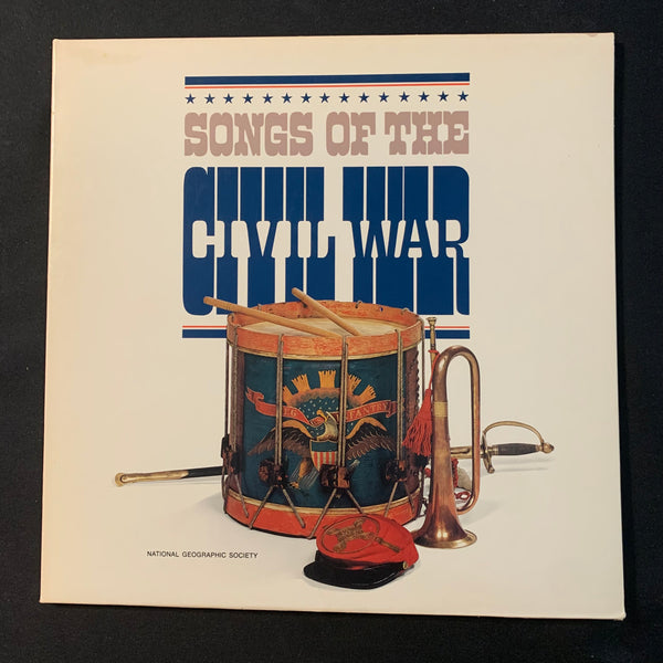 LP National Geographic Songs Of the Civil War (1976) VG+/VG+ gatefold vinyl record