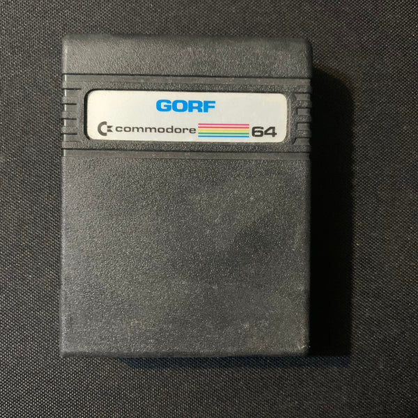 COMMODORE 64 Gorf rare tested arcade video game cartridge cart