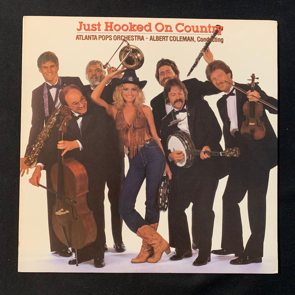 LP Atlanta Pops Orchestra, Albert Coleman 'Just Hooked On Country' (1982) VG+/VG+ vinyl record