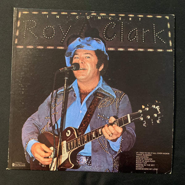 LP Roy Clark 'In Concert' (1976) VG+/VG country live vinyl record