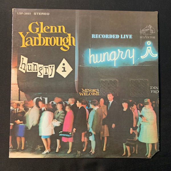 LP Glenn Yarbrough 'Live at the Hungry I' (1966) VG+/VG vinyl record