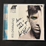 CD Adam Tyler 'Shattered Ice' (2011) autographed dance pop