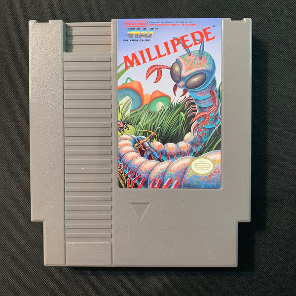 NINTENDO NES Millipede (1987) tested video game cartridge