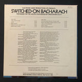 LP Christopher Scott 'Switched on Bacharach' (1969) VG/VG moog synthesizer vinyl record