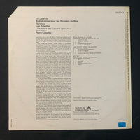 LP De Lalande 'Symphonies pour les Soupers du Roy', Rameau 'Les Paladins' (1972) VG+/VG vinyl record