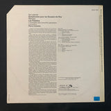 LP De Lalande 'Symphonies pour les Soupers du Roy', Rameau 'Les Paladins' (1972) VG+/VG vinyl record