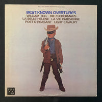 LP Best Known Overtures (1972) William Tell, Die Fledermaus VG/VG+ vinyl record