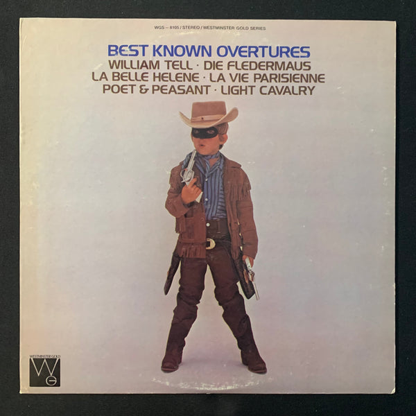 LP Best Known Overtures (1972) William Tell, Die Fledermaus VG/VG+ vinyl record