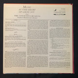 LP Music At the Court of Louis XIV (1967) Consentus Musicus, baroque instruments, classical music VG+/VG+