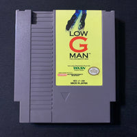 NINTENDO NES Low G Man (1990) tested video game cartridge