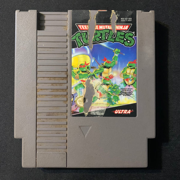 NINTENDO NES Teenage Mutant Ninja Turtles (1989) tested video game cartridge