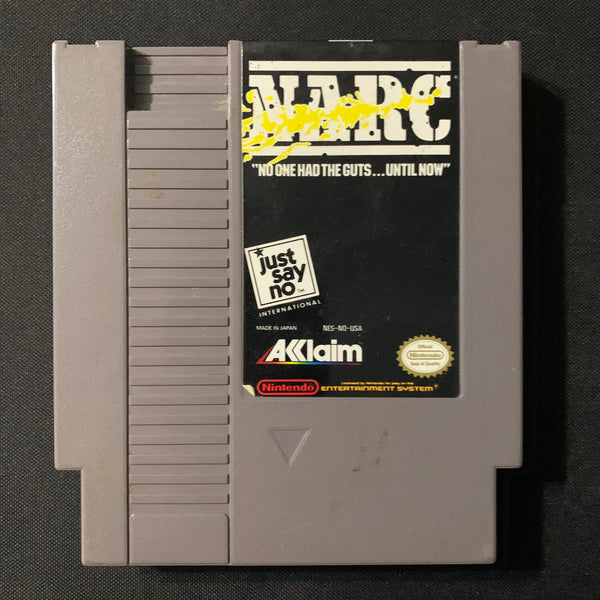 NINTENDO NES Narc (1990) tested video game cartridge