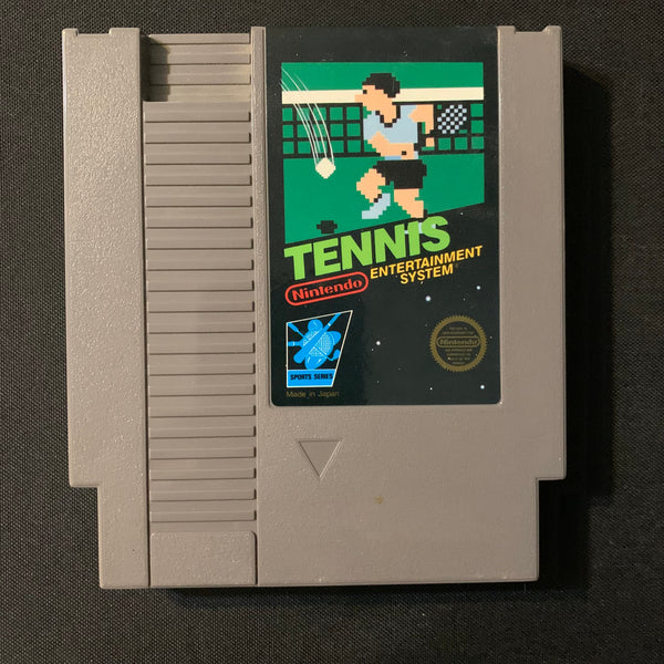 NINTENDO NES Tennis (1985) tested video game cartridge