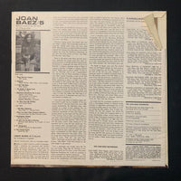 LP Joan Baez '5' (1965) VG/VG vinyl folk record