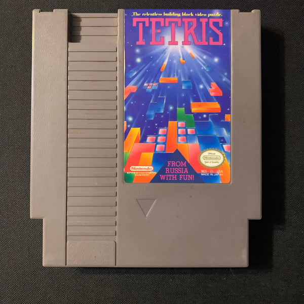 NINTENDO NES Tetris (1989) tested video game cartridge